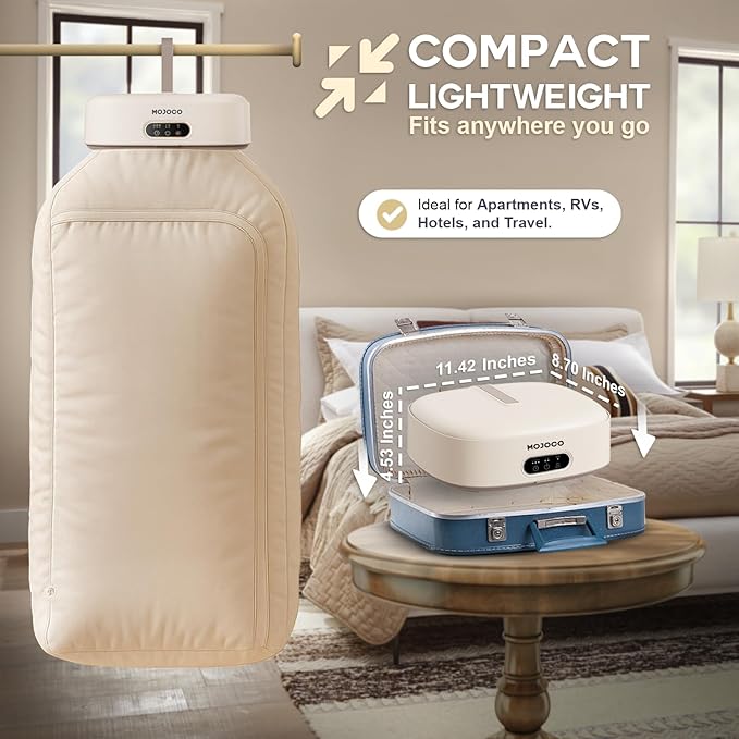 🌟 Portable Clothes Dryer – Fast Drying, UV Sanitizing & Space-Saving Laundry Solution 👕✨