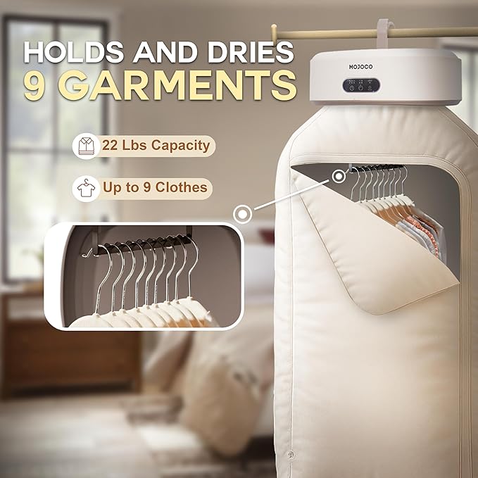 🌟 Portable Clothes Dryer – Fast Drying, UV Sanitizing & Space-Saving Laundry Solution 👕✨