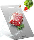 🛡️ Titanium Cutting Board for Kitchen – 100% Food-Grade Pure Titanium Chopping Board | Non-Toxic, Double-Sided, Ultra Durable & Dishwasher Safe