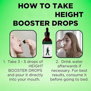 Height Booster Drops (30ml) 30 Days Replacement Warranty