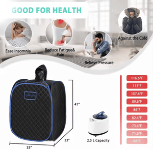 Portable Steam Sauna Tent Spa © 30 Days Replacement Warranty