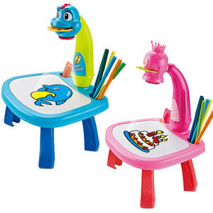 LED Projector Art Painting Table for Kids 30 Days Replacement Warranty