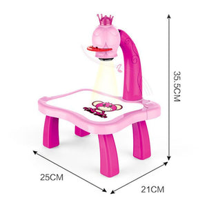 LED Projector Art Painting Table for Kids 30 Days Replacement Warranty
