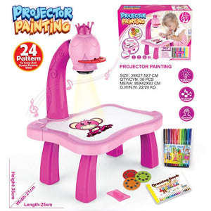 LED Projector Art Painting Table for Kids 30 Days Replacement Warranty