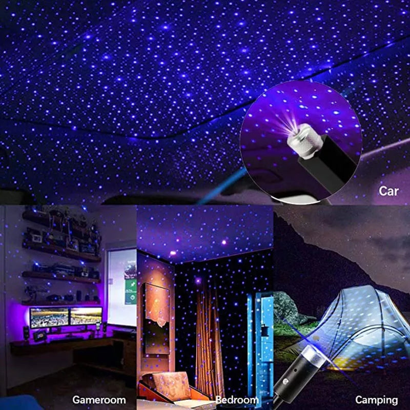Usb Roof Star Projector Lights With 3 Modes