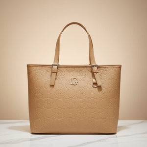 BC Monogram Structured Tote Handbag 30 Days Replacement Warranty