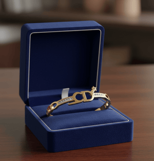 Crown Clasp Bracelet 30 Days Replacement Warranty