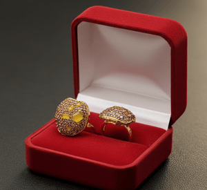 Stone Pavé Statement Ring 30 Days Replacement Warranty