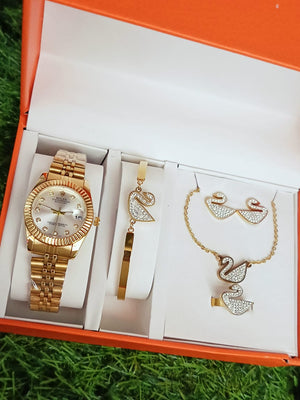 Crystal Hour Women Watch © 30 Days Replacement Warranty